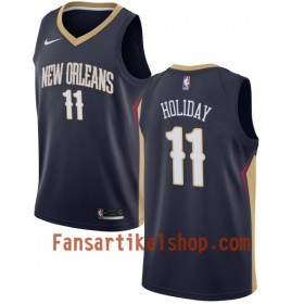 NBA New Orleans Pelicans Trikot Jrue Holiday 11 Nike 2017-18 marineblau Swingman - Herren